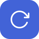 Purple Restart Icon